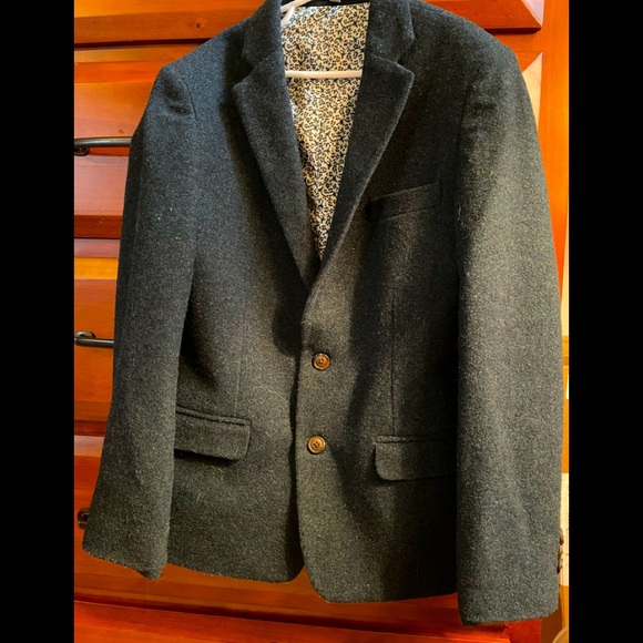 Blue boys sport coat - Picture 1 of 5